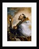 Saint in adoration of Holy Eucharist or Saint Norbert in ecstasy, 1740 by Francesco Guardi