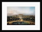 The imperial castle Schlosshof, garden side, 1759-1760 by Bernardo Bellotto