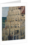Tower of Babel, 1563 by Pieter the Elder Bruegel