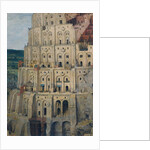 Tower of Babel, 1563 by Pieter the Elder Bruegel