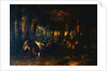 Spring rut, battle of stags, 1861 by Gustave Courbet