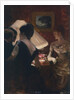 Around the lampshade, 1883 by Giuseppe or Joseph de Nittis
