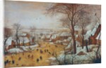 Winter landscape, 1601 by Pieter the Younger Brueghel