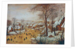 Winter landscape, 1601 by Pieter the Younger Brueghel
