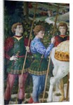 The Procession of the Magi, detail, 1459 by Benozzo di Lese di Sandro Gozzoli