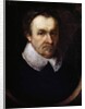 Portrait of Michael Drayton, English poet and playwright, 1628 by English School