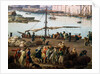 Third view of Toulon, view of old port from the side of the food stores, detail by Claude Joseph Vernet