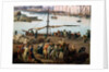 Third view of Toulon, view of old port from the side of the food stores, detail by Claude Joseph Vernet