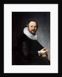 Portrait of a sitting man, 1631 by Rembrandt Harmensz. van Rijn