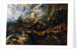 Stormy landscape, c.1625 by Peter Paul Rubens