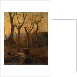 The warm stream or The washerwoman, 1920 by Vittore Grubicy de Dragon