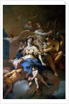 Glory of St Cecilia with musical angels, c.1720 by Sebastiano Galeotti