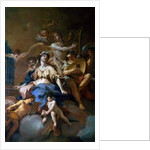 Glory of St Cecilia with musical angels, c.1720 by Sebastiano Galeotti