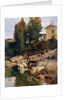 Renaioli on the Mugnone river, 1880 by Odoardo Borrani