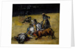Bullfight, c.1825 by Francisco Jose de Goya y Lucientes