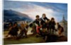 Children playing at soldiers, 1785-1786 by Francisco Jose de Goya y Lucientes