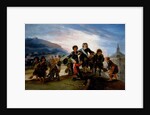 Children playing at soldiers, 1785-1786 by Francisco Jose de Goya y Lucientes