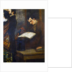 Charles Baudelaire, detail from The painter's studio, 1854- 1855 by Gustave Courbet