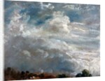 Cloud Study: Horizon of Trees, 1821 by John Constable