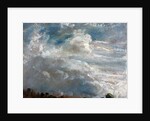 Cloud Study: Horizon of Trees, 1821 by John Constable