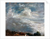 Cloud Study: Horizon of Trees, 1821 by John Constable