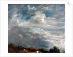 Cloud Study: Horizon of Trees, 1821 by John Constable