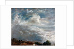 Cloud Study: Horizon of Trees, 1821 by John Constable