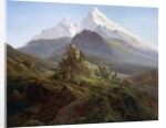 The Watzmann, 19th century by Caspar David Friedrich