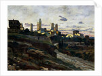 San Gimignano, 1862-1863 by Stanislao Pointeau