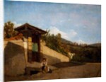 Portico of Villa Toscana, c.1861 by Serafino de Tivoli