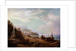 Amalfi, 1870 by Franz Richard Unterberger