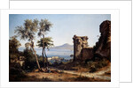 View of Castellammare di Stabia by Giacinto Gigante