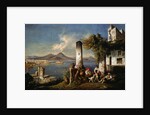Naples seen from Posillipo by Consalvo Carelli