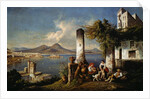 Naples seen from Posillipo by Consalvo Carelli