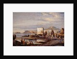 Naples from the Marinella by Consalvo Carelli