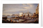 Naples from the Marinella by Consalvo Carelli