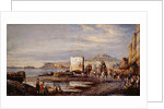 Naples from the Marinella by Consalvo Carelli