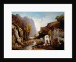 Mills valley in Amalfi by Teodoro Duclere