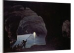 The Blue Grotto, 1825 by François Vervloet
