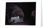 The Blue Grotto, 1825 by François Vervloet
