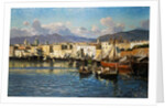 Old Port of Palermo by Ettore de Maria-Bergler
