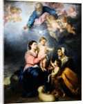 The Holy Family, 1680 by Bartolome Esteban Murillo