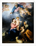 The Holy Family, 1680 by Bartolome Esteban Murillo