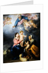 The Holy Family, 1680 by Bartolome Esteban Murillo
