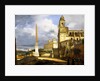 Trinity of Death and Villa Medici in Rome, 1808 by Francois-Marius Granet
