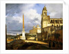 Trinity of Death and Villa Medici in Rome, 1808 by Francois-Marius Granet