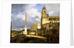 Trinity of Death and Villa Medici in Rome, 1808 by Francois-Marius Granet