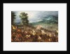 The Battle of Gaugamela, 1602 by Jan the Elder Brueghel