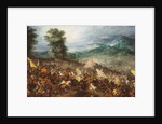 The Battle of Gaugamela, 1602 by Jan the Elder Brueghel