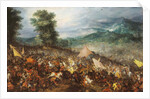 The Battle of Gaugamela, 1602 by Jan the Elder Brueghel